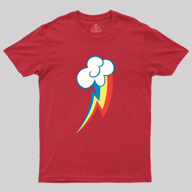 Rainbow Cloud Geek T-Shirt