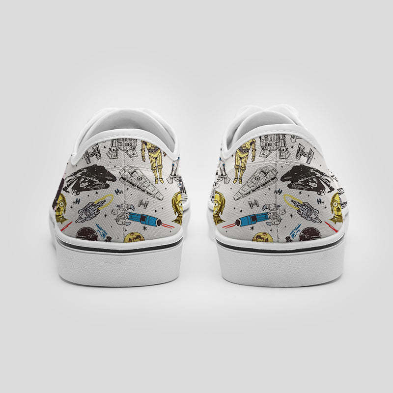 RoboGalaxy Geek Canvas Shoes
