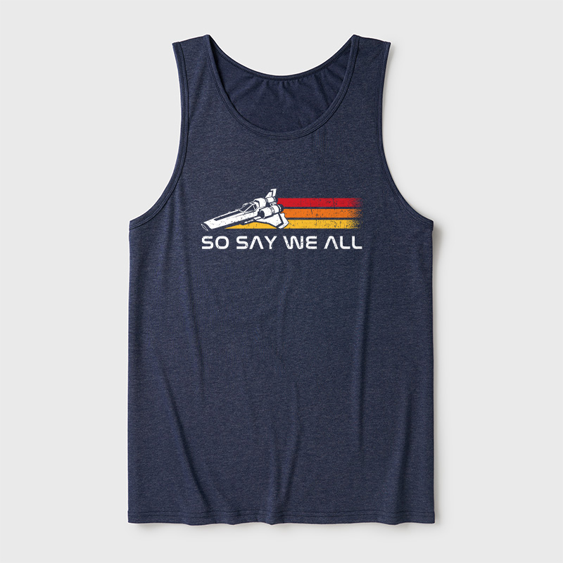 So Say We All Ultra Soft Heather Tank