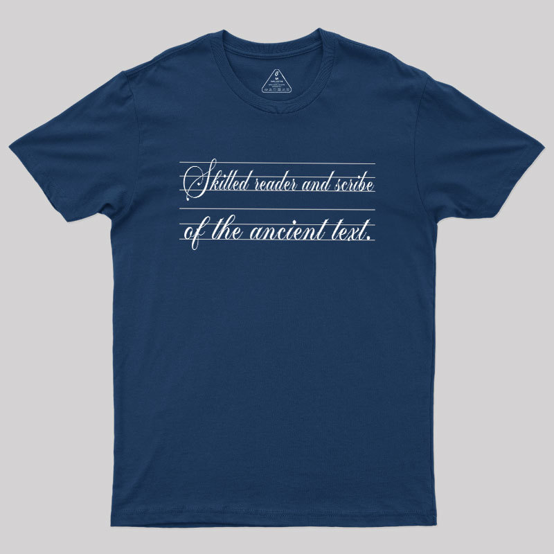 Ancient Scribe Geek T-Shirt