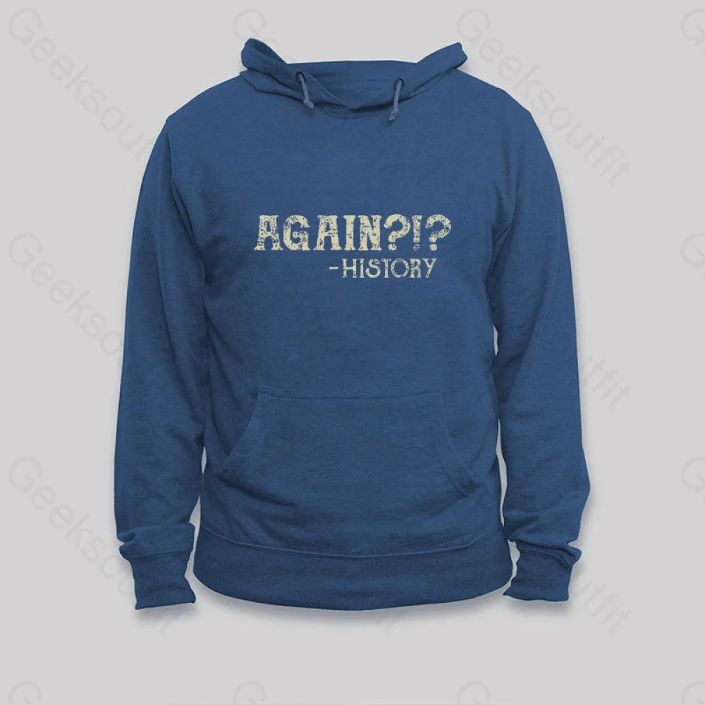 Again! Hoodie Dark Blue / S