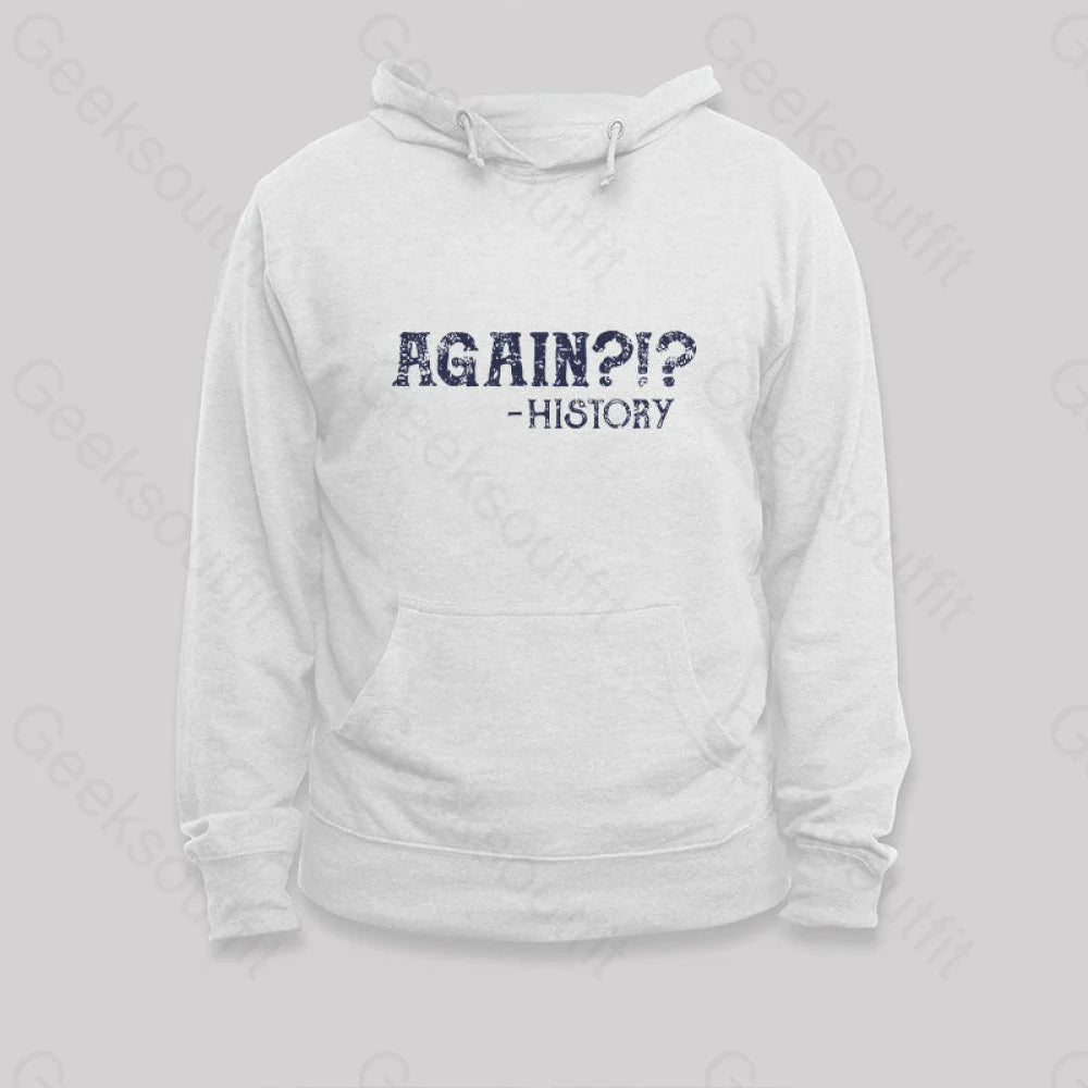 Again! Hoodie White / S