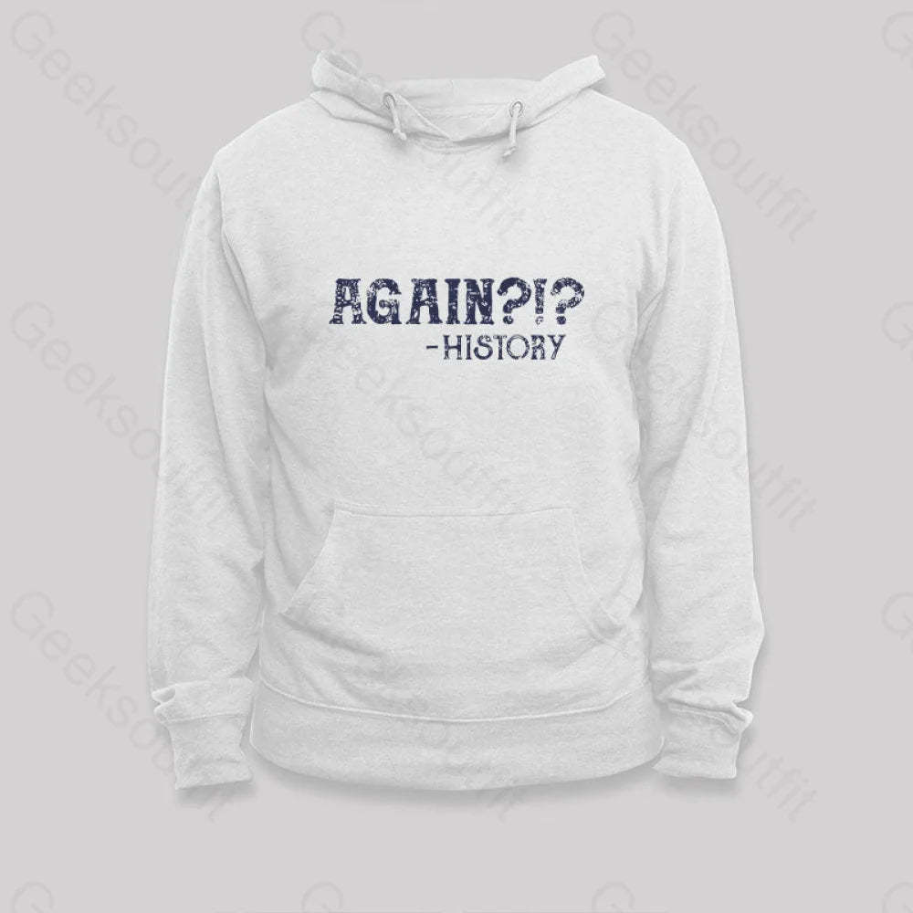 Again! Hoodie White / S