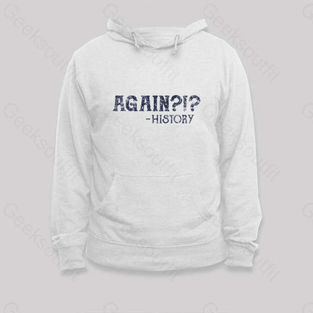Again! Hoodie White / S