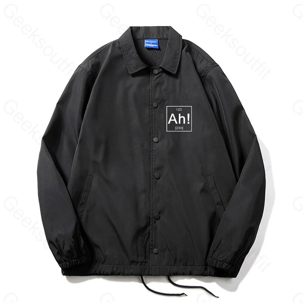 Ah! The element of surprise Coach Jacket - Geeksoutfit