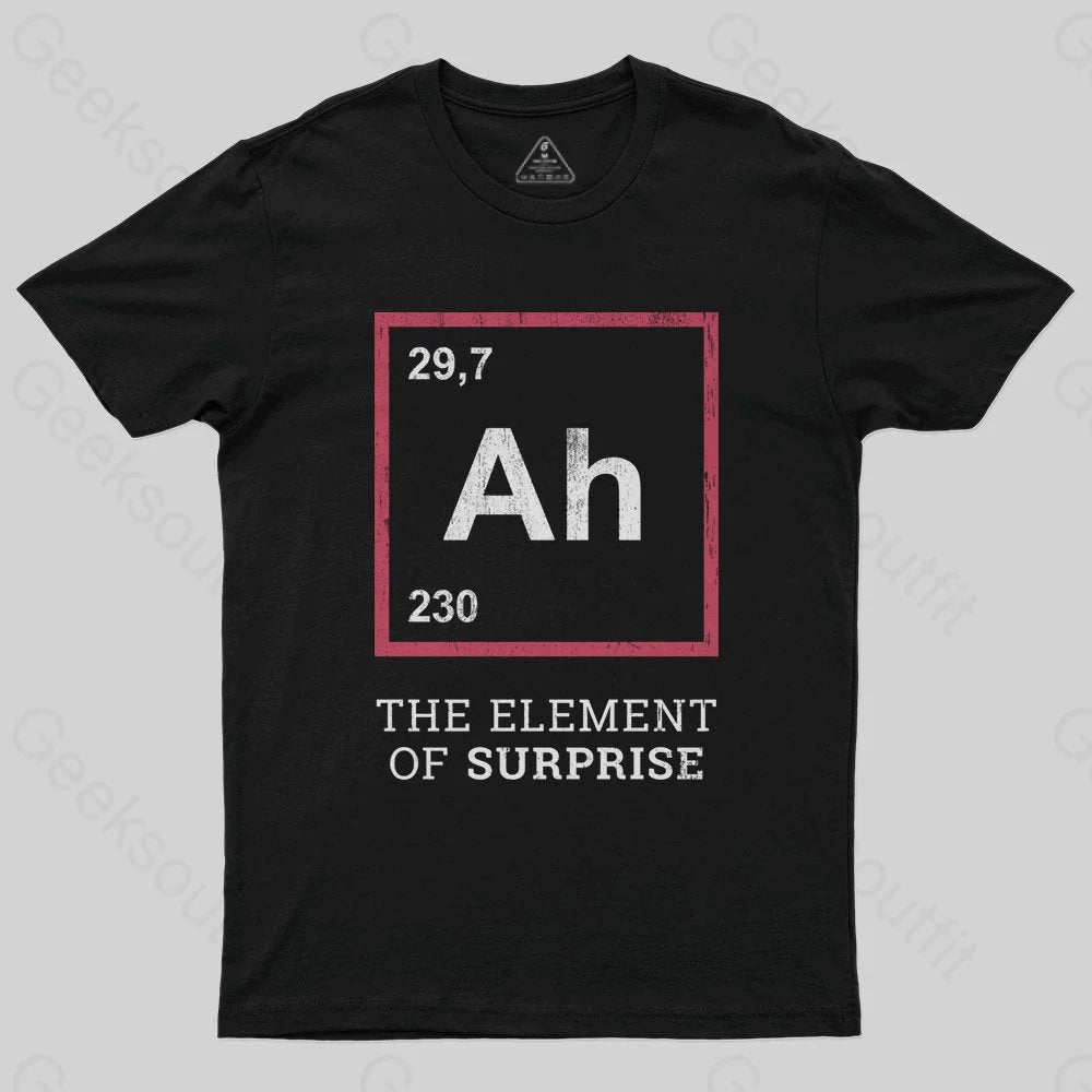 Ah! The Element Of Surprise T-Shirt - Geeksoutfit