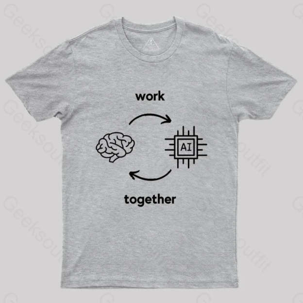 Ai Vs Human T-Shirt Grey / S