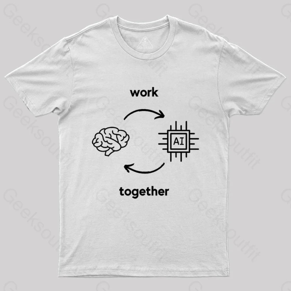 Ai Vs Human T-Shirt White / S