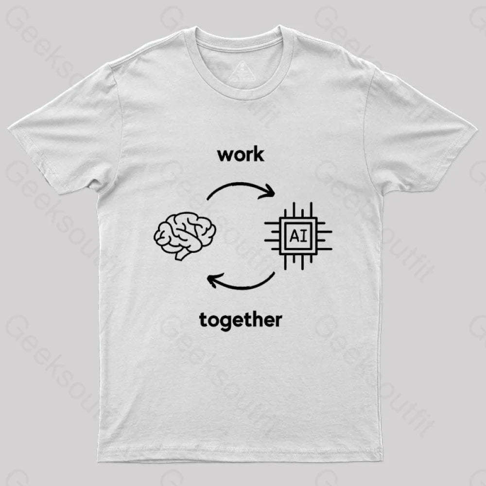Ai Vs Human T-Shirt White / S
