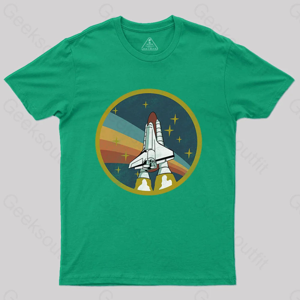 Airplane T-Shirt Green / S