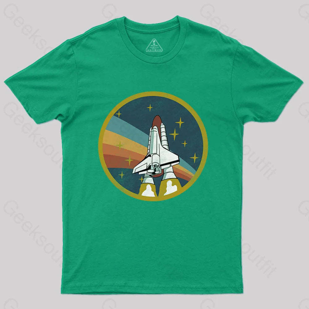 Airplane T-Shirt Green / S