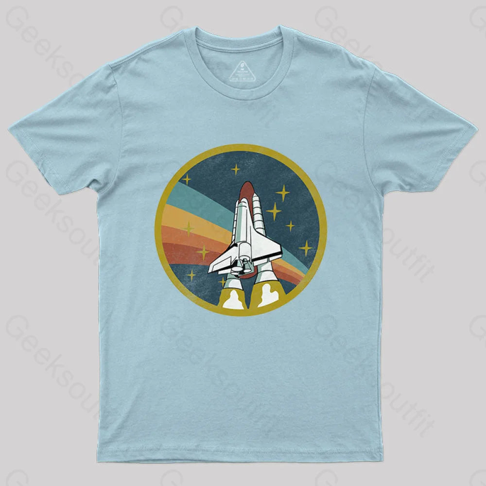 Airplane T-Shirt Light Blue / S