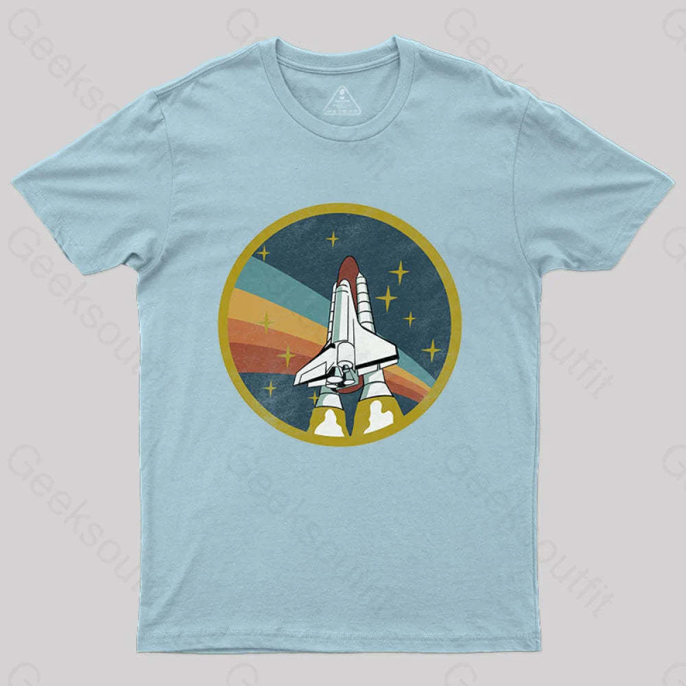 Airplane T-Shirt Light Blue / S