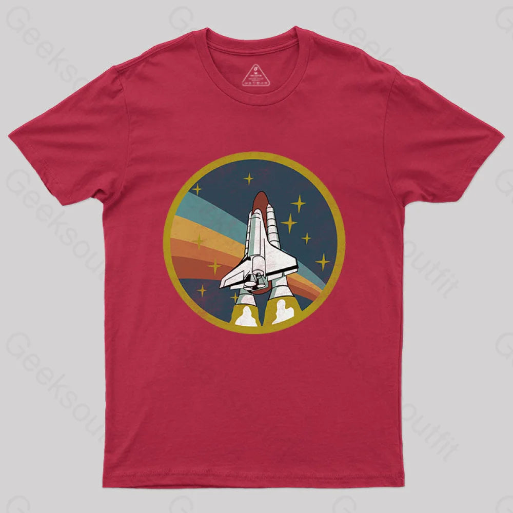 Airplane T-Shirt Red / S