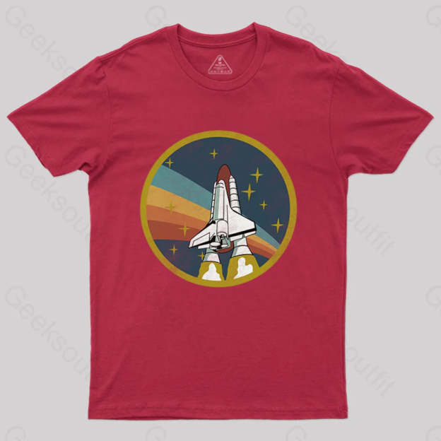 Airplane T-Shirt Red / S