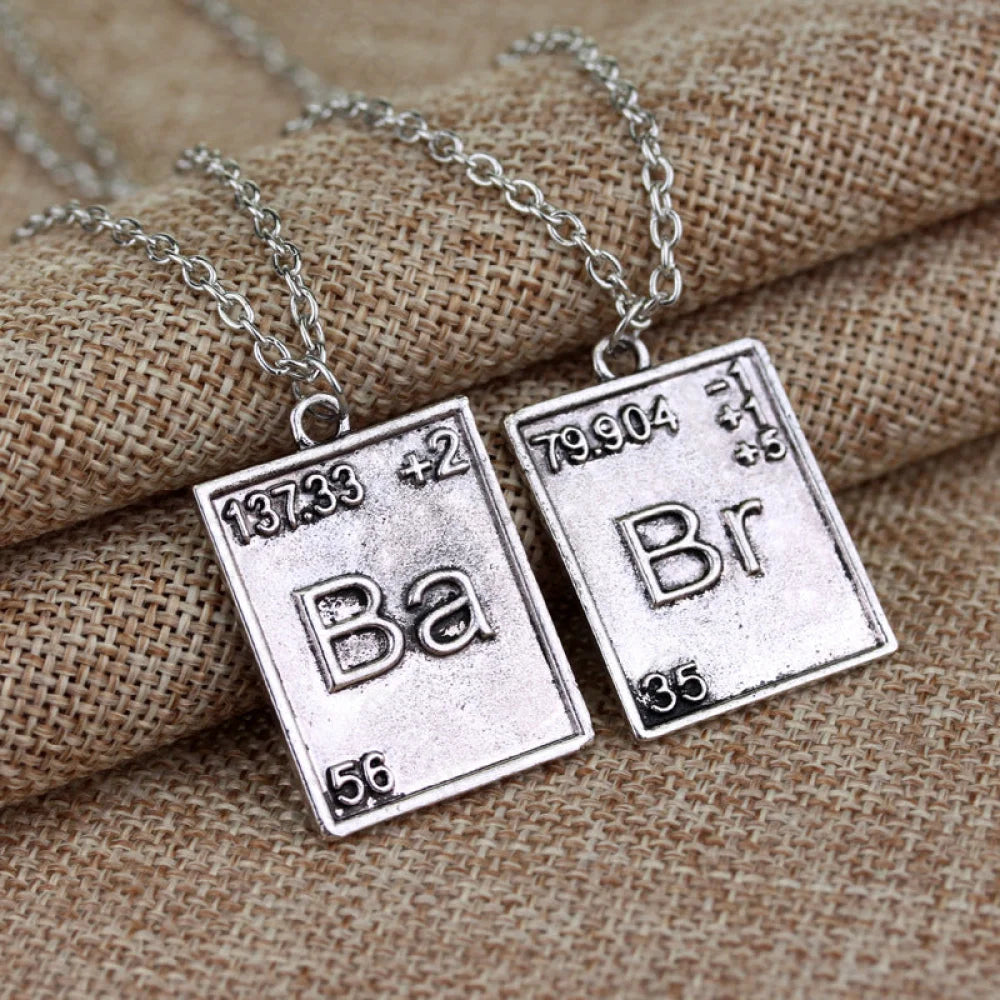 Albuquerque Chemical Symbols Necklace