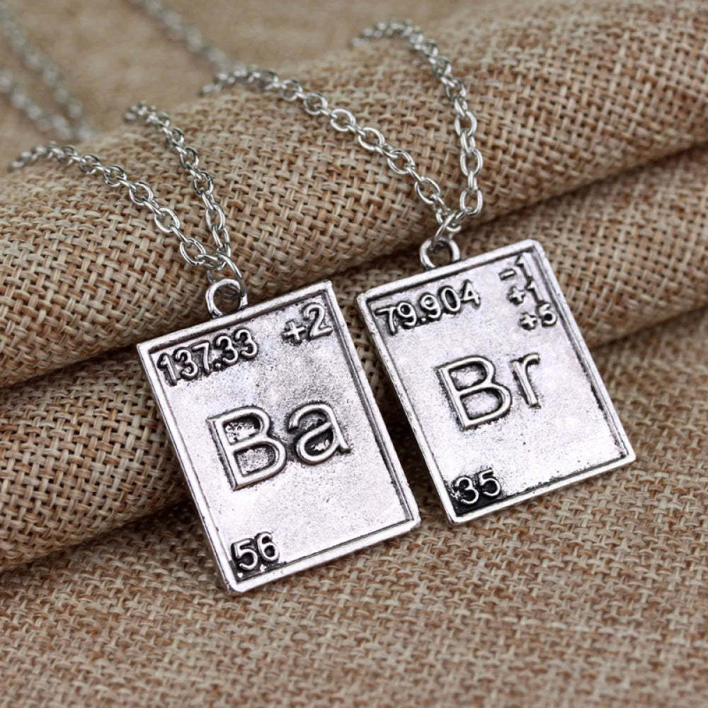 Albuquerque Chemical Symbols Necklace