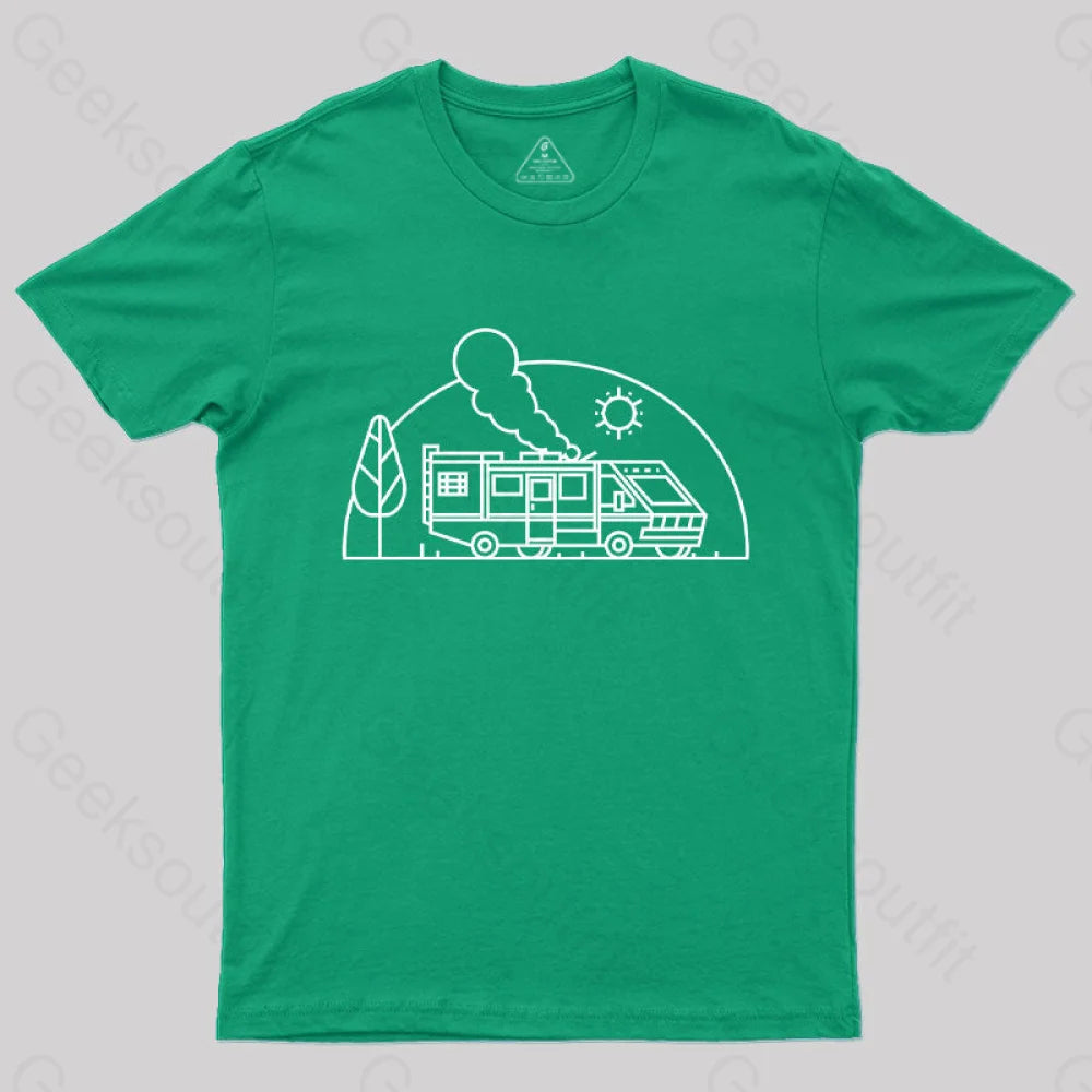Albuquerque Cooking T-Shirt Green / S Yc