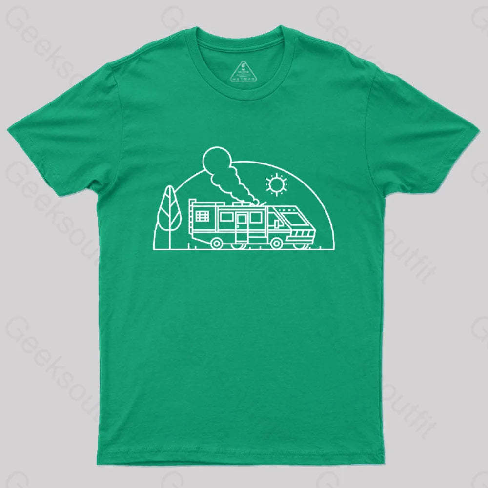 Albuquerque Cooking T-Shirt Green / S Yc