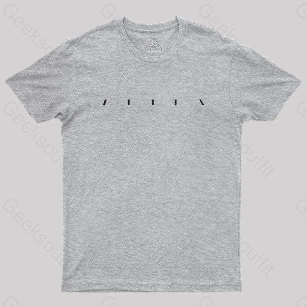 Alien Geek T-Shirt Grey / S