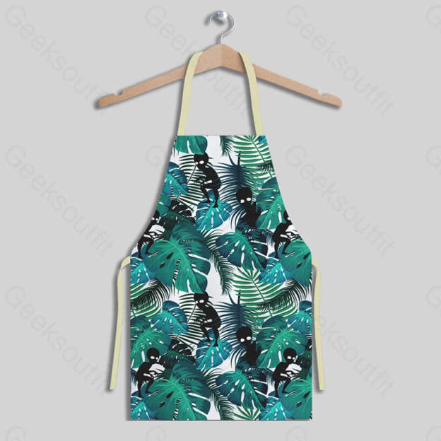 Alien Hawaiian Style Apron