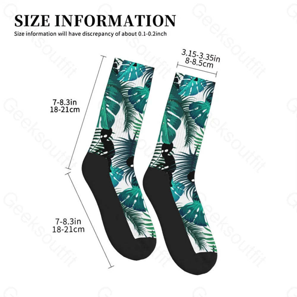 Alien Hawaiian Style Men’s Socks