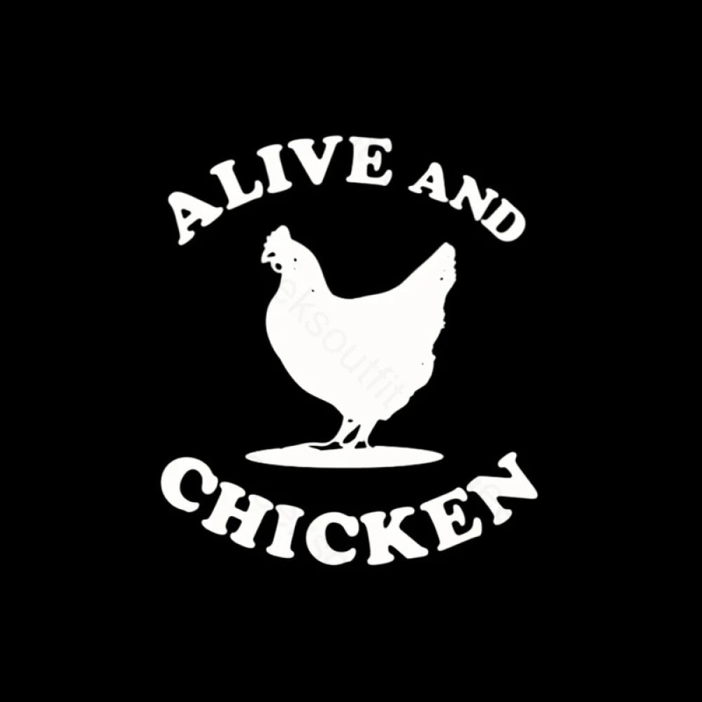 Alive And Chicken Geek T-Shirt