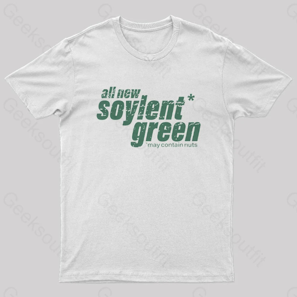 All New Soylent Green Geek T-Shirt White / S
