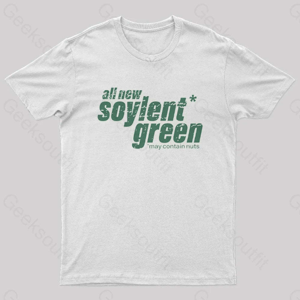 All New Soylent Green Geek T-Shirt White / S