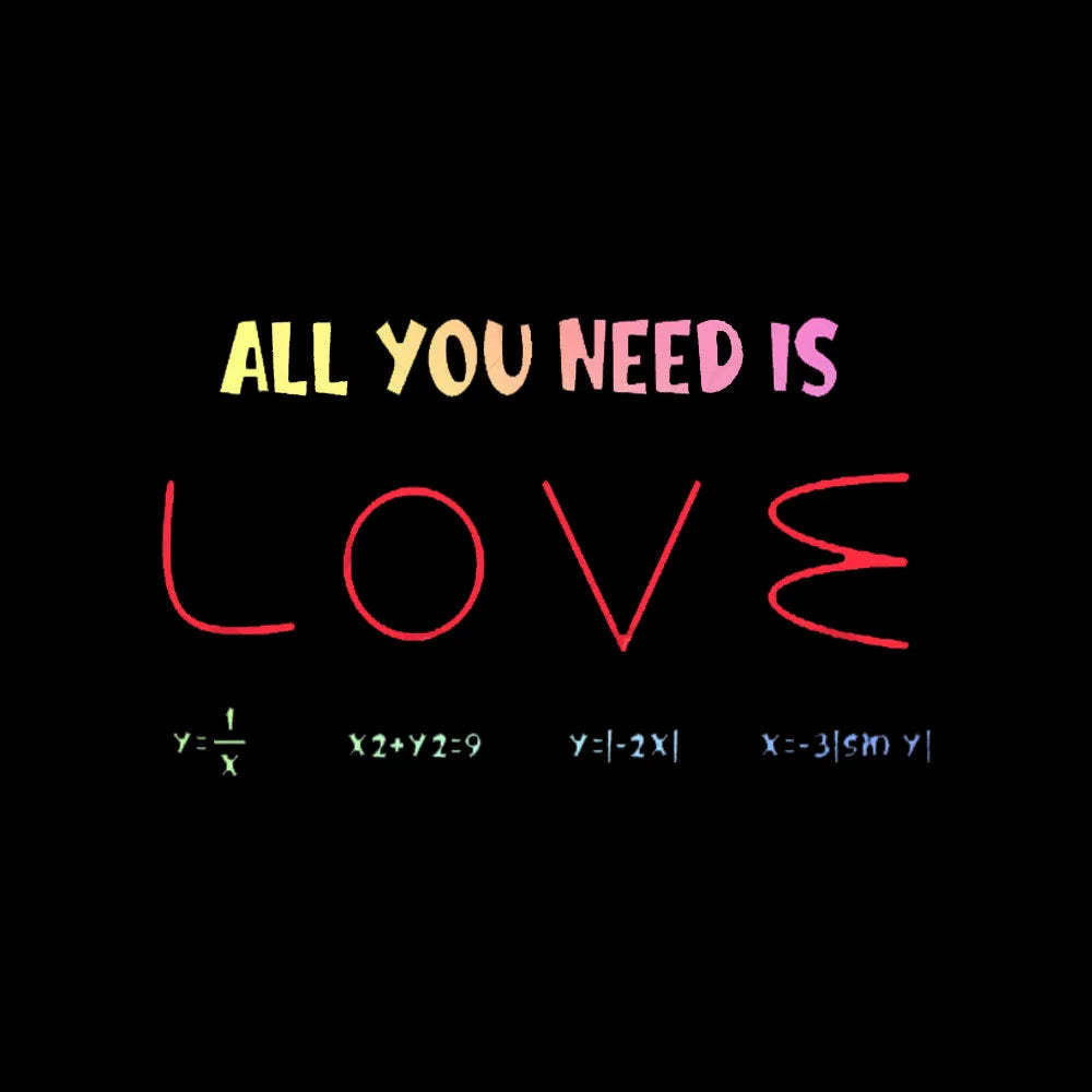 All You Need Is Love Nerd T-Shirt