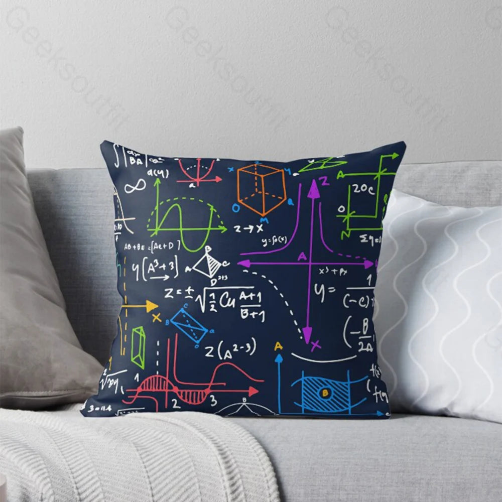 Amazing Mathematics Geek Pillowcase 40*40Cm / Geekpc060