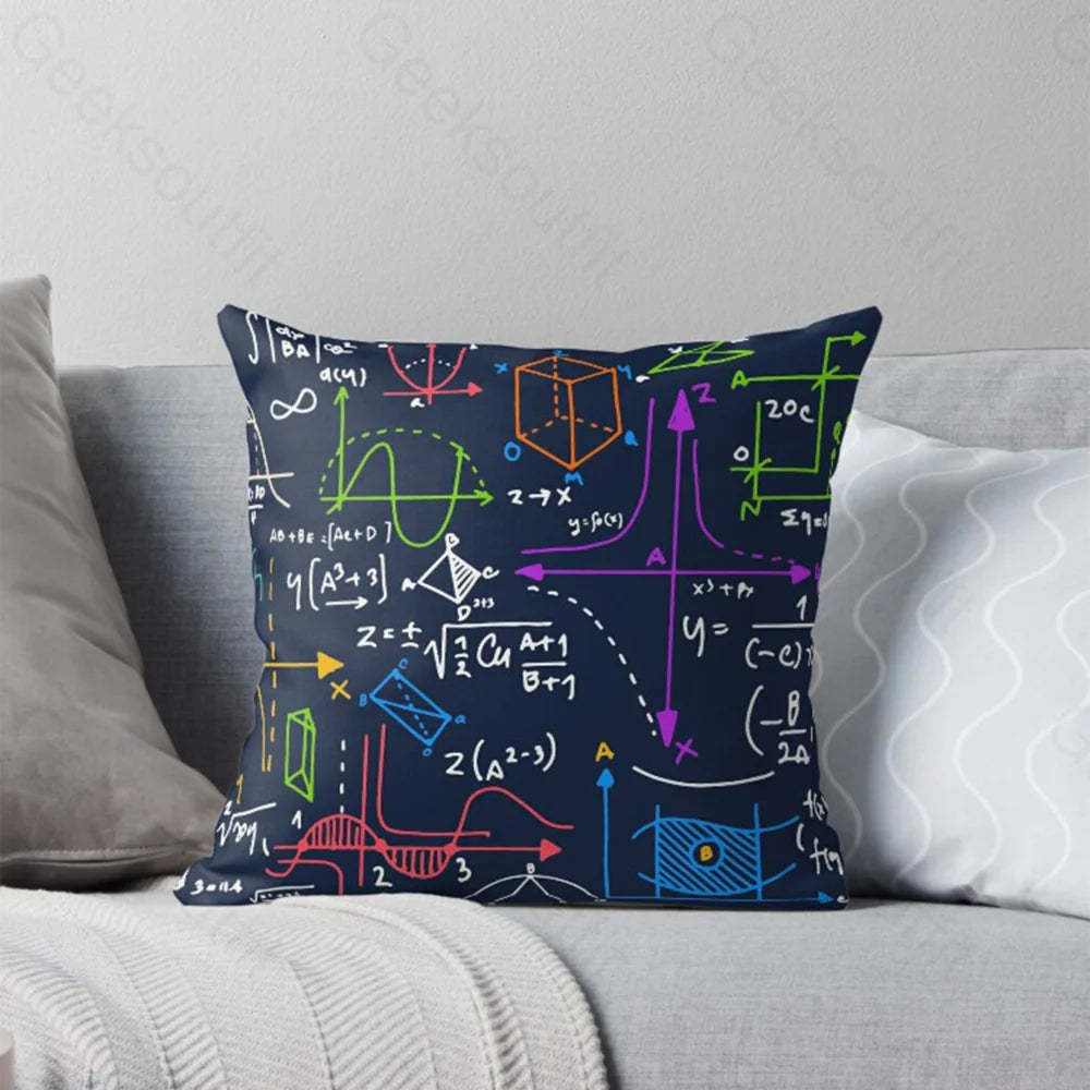 Amazing Mathematics Geek Pillowcase 40*40Cm / Geekpc060