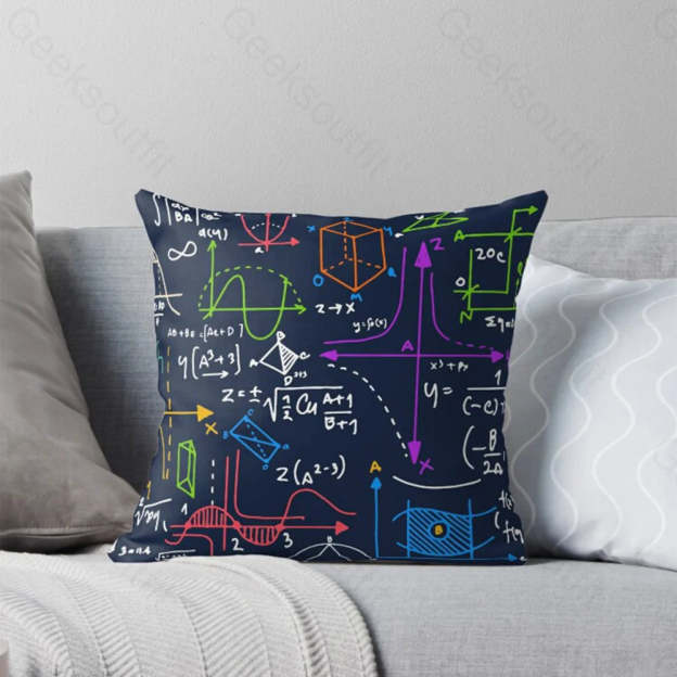 Amazing Mathematics Geek Pillowcase 40*40Cm / Geekpc060