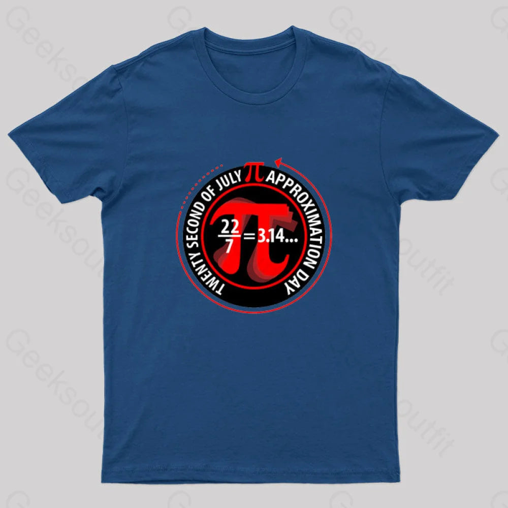Another Pi Day! Geek T-Shirt Navy / S