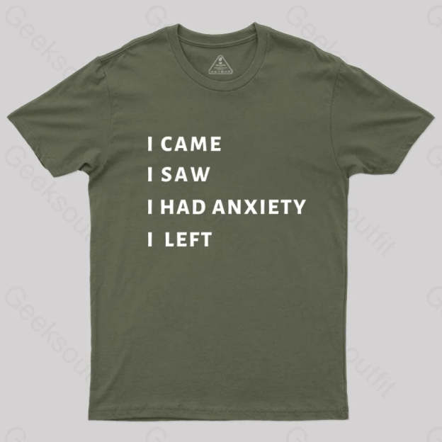 Anxiety T-Shirt Army Green / S