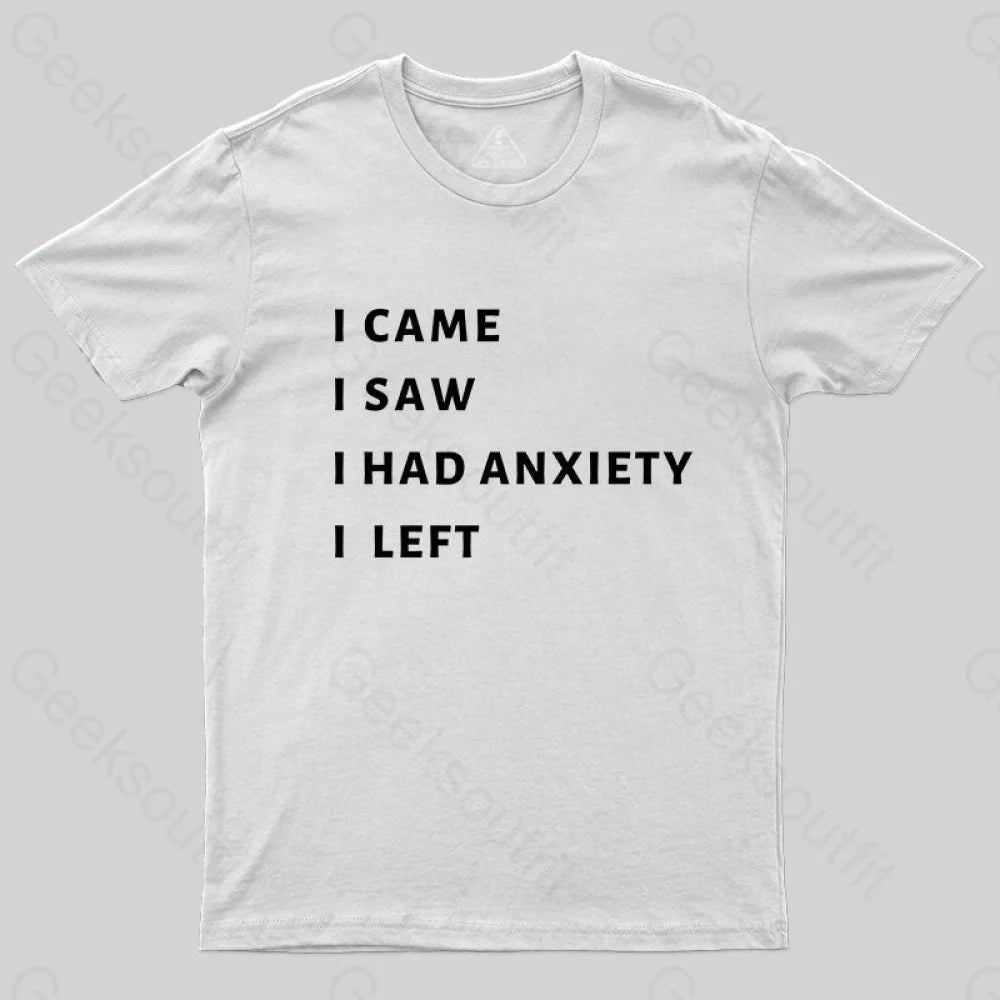 Anxiety T-Shirt White / S