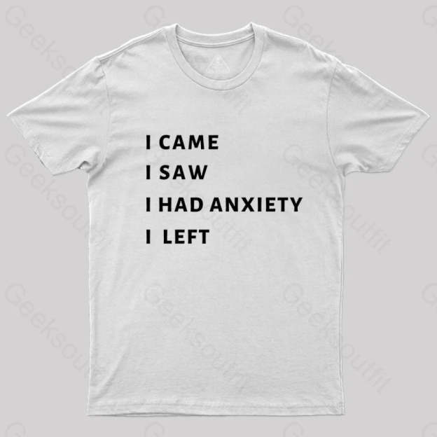 Anxiety T-Shirt White / S