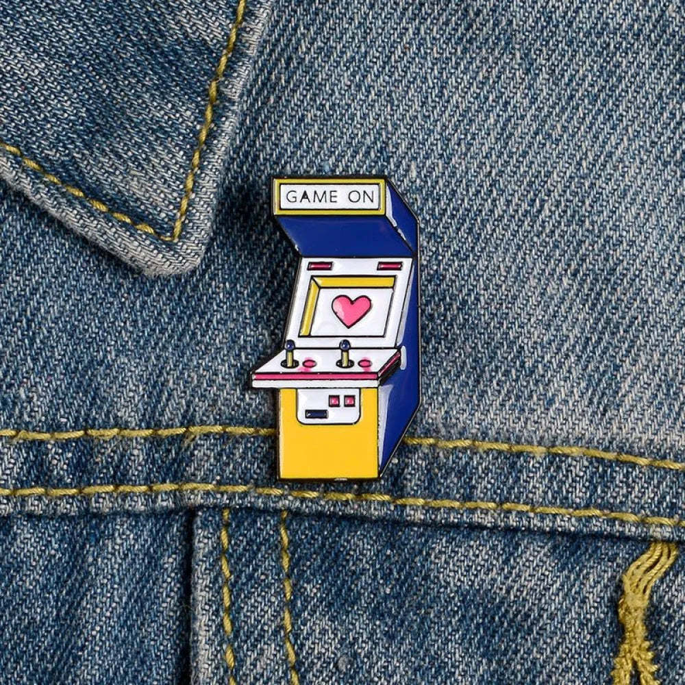 Arcade Enamel Pins - Geeksoutfit