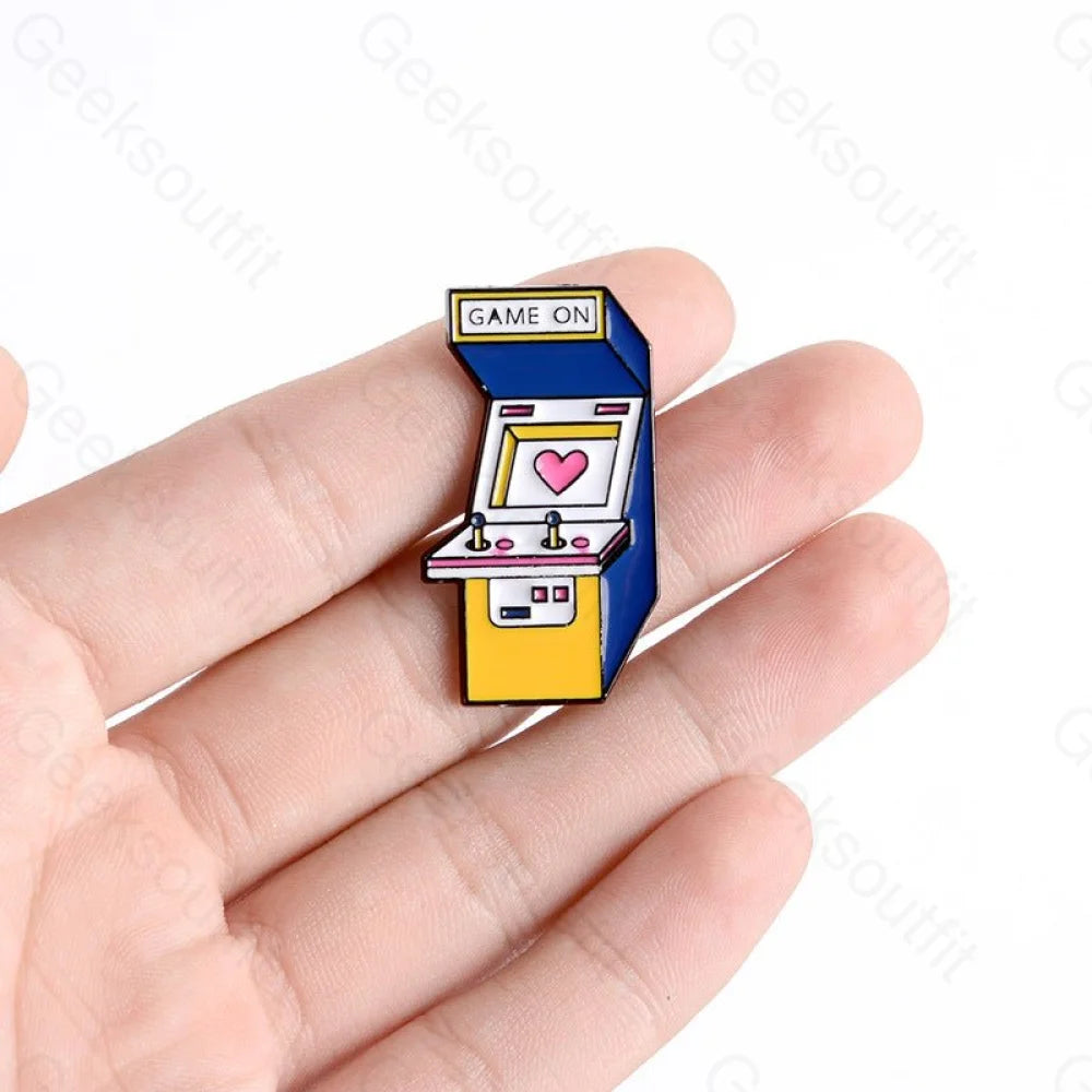 Arcade Enamel Pins - Geeksoutfit