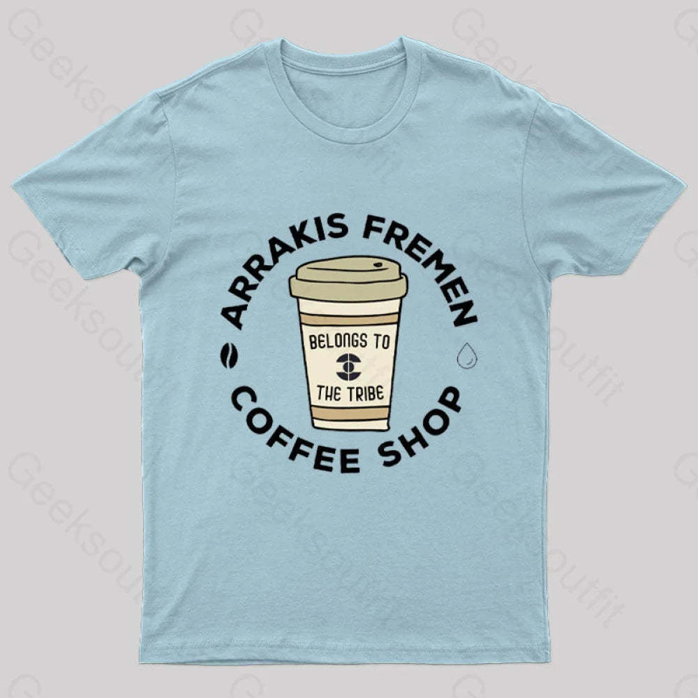Arrakis Freman Coffee Shop Nerd T-Shirt