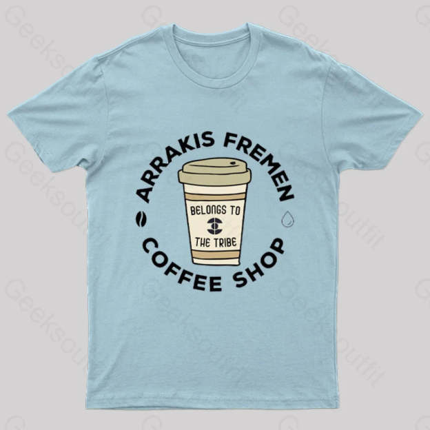 Arrakis Freman Coffee Shop Nerd T-Shirt