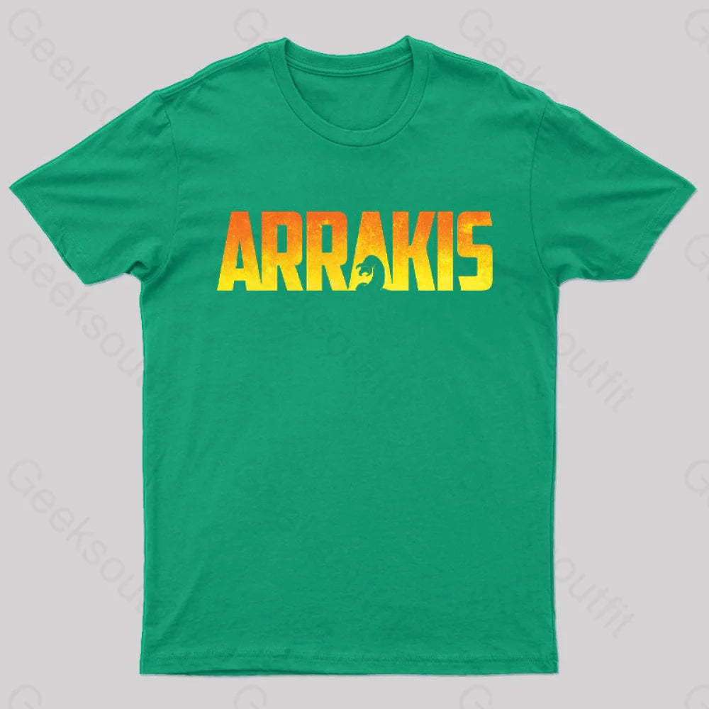 Arrakis Geek T-Shirt Green / S
