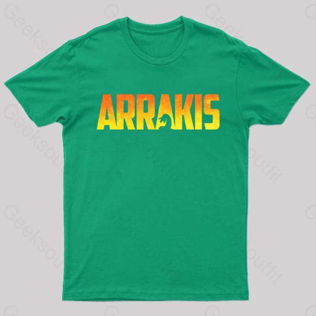 Arrakis Geek T-Shirt Green / S