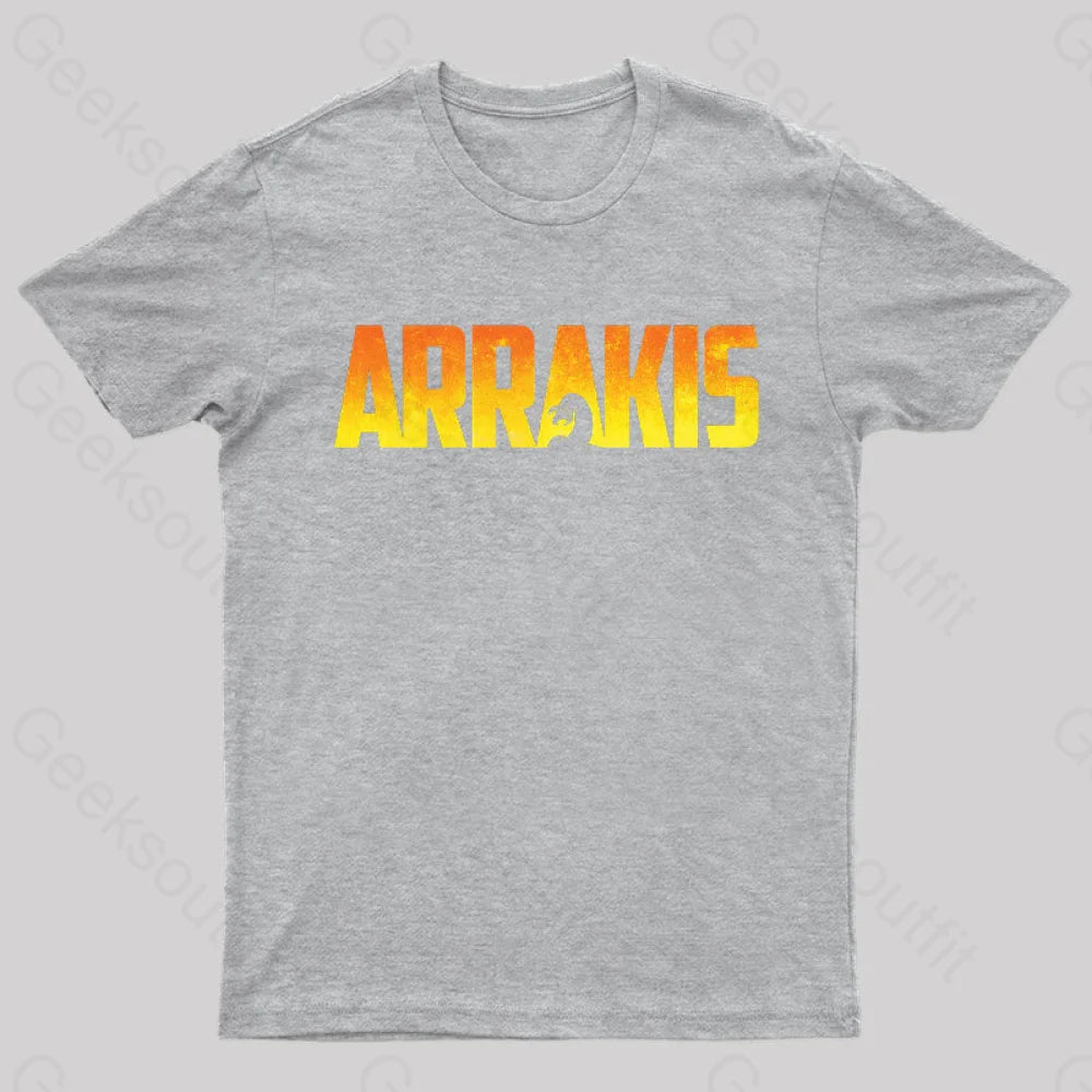 Arrakis Geek T-Shirt Grey / S