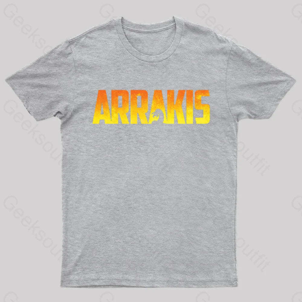 Arrakis Geek T-Shirt Grey / S