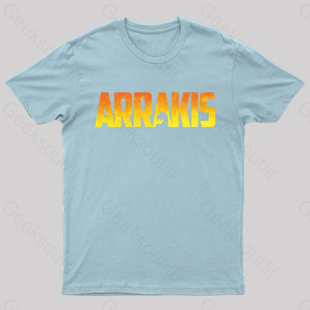 Arrakis Geek T-Shirt Light Blue / S