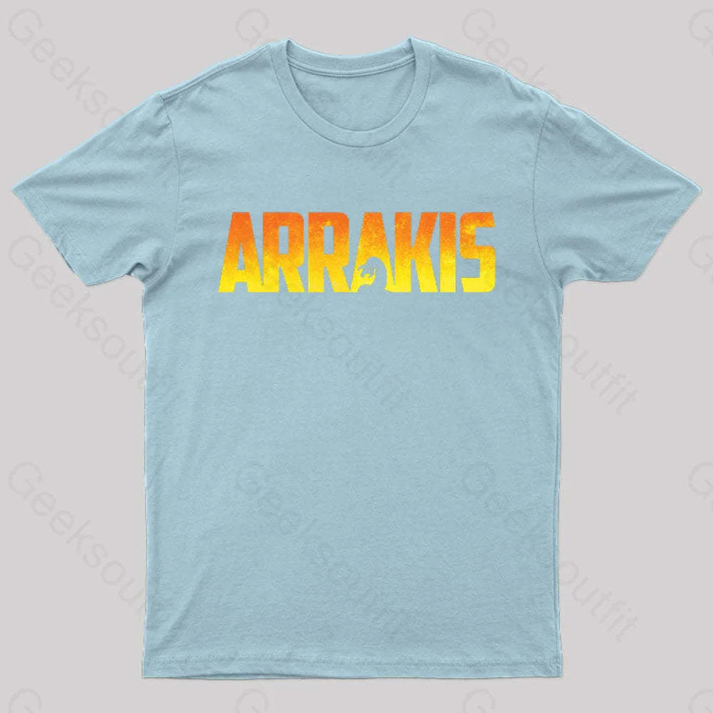 Arrakis Geek T-Shirt Light Blue / S