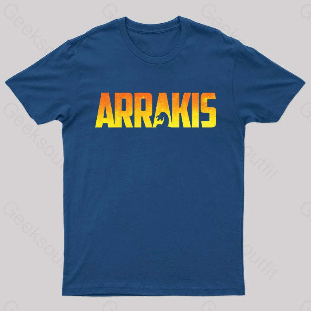 Arrakis Geek T-Shirt Navy / S