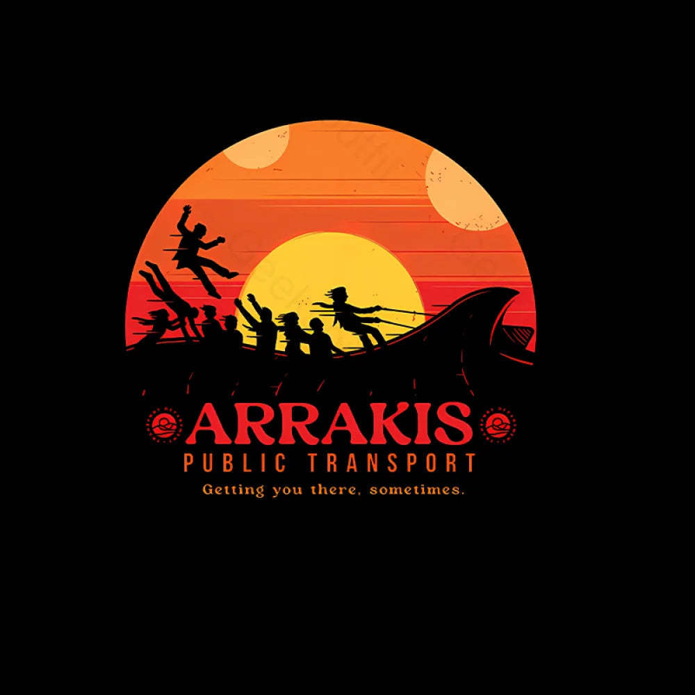 Arrakis Getting You There Sometimes T-Shirt