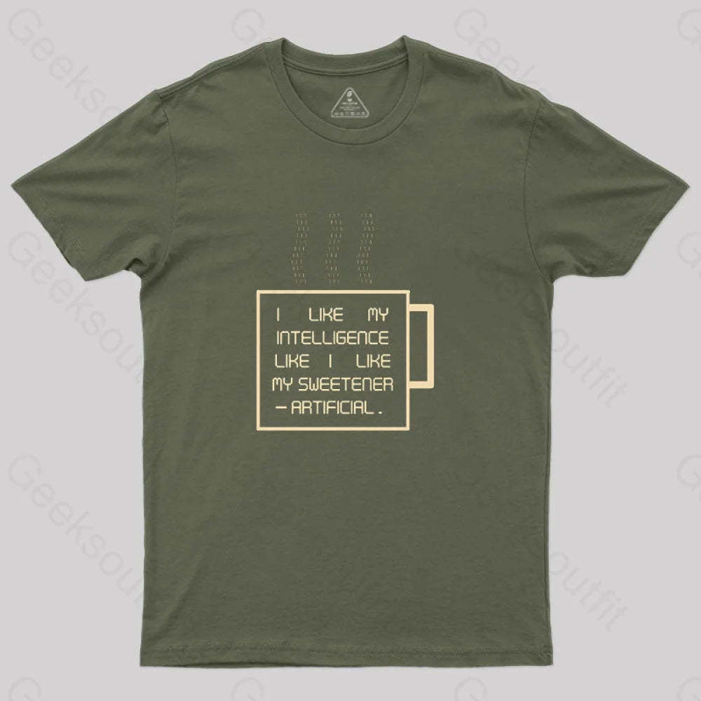 Artificially Sweet T-Shirt Army Green / S